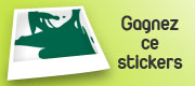Stickers à gagner