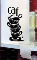 Stickers tasses empil�s.