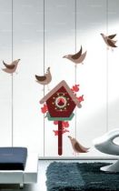 Stickers maison d'oiseau.