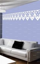 Stickers frise des tropiques.