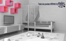 Sticker citation "Toutes nos passions..." de Victor Hugo. Sticker adh�sif d�coup�s � la forme dans vinyle de couleur unie, ce visuel donnera une touche d'originalit� � votre int�rieur, id�al pour une chambre de bambin.