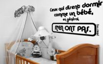 Sticker citation "ceux qui disent..." de L�o J.Burke. Sticker adh�sif d�coup� � la forme dans vinyle de couleur unie, ce visuel d'un ton humoristique trouvera une place de choix dans votre int�rieur.