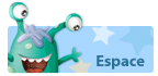 Stickers espace