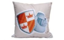 Coussin chevalier avec bouclier et �p�e