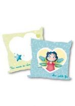 Coussin ma petite f�e bleue