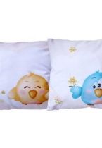 Coussin oiseaux les petits piou