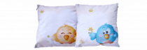Coussin oiseaux les petits piou