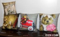 coussin ourson livre