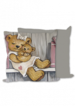 Coussin oursonne caline