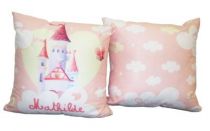 Coussin personnalisable ch�teau magique