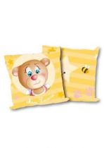 Coussin personnalisable femme ours