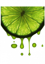 D�coration adh�sive frigidaire Citron vert