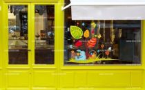 D�coration adh�sive p�ques