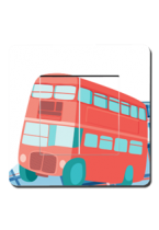 L\'interrupteur bus Londres double pour compl�ter une d�coration de chambre enfant