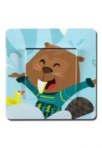 L\'interrupteur castor canadien vous permettra de d�corer sur une th�me nordique