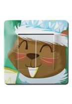 L\'interrupteur castor pour une d�coration nordique