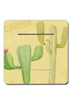 Interrupteur d�co cactus