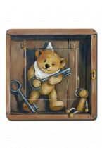 Interrupteur d�coratif ours et cl�s