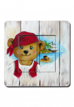 Interrupteur d�coratif ourson corsaire