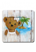 Interrupteur d�coratif ourson des �les