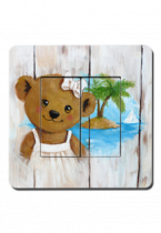 Interrupteur d�coratif ourson des �les
