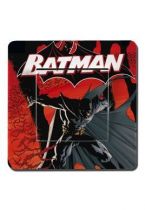 Interrupteur d�cor� Batman rouge