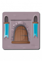 Interrupteur d�cor� ch�teau