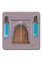 Interrupteur d�cor� ch�teau