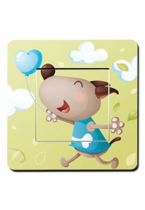 interrupteur d�cor� chien