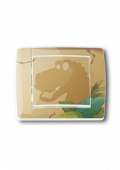interrupteur d�cor� dinosaure