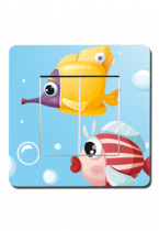 Interrupteur d�cor� duo de poisson