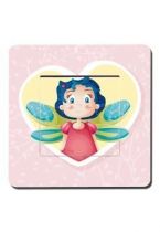 Interrupteur d�cor� fille papillon