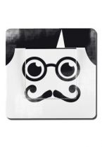 Interrupteur d�cor� homme moustachu
