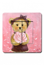 interrupteur d�cor� oursonne timide