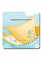 Interrupteur d�cor� papillon
