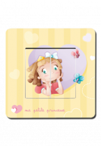 Interrupteur d�cor� petite fille