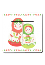 L\'interrupteur enfant poupees russes pour d�corer une chambre d\'enfant