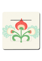 L\'interrupteur fleur de Russie double pour compl�ter une d�coration de chambre enfant