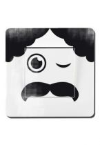 Interrupteur illustration moustache
