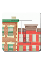 L\'interrupteur new york illustration double pour compl�ter une d�coration de chambre enfant