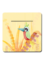 L\'interrupteur oiseau africain pour d�corer une chambre d\'enfant