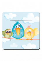 Interrupteur trois pious sur une branche