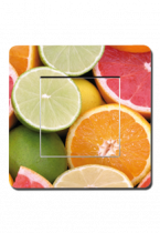 Interrupteurs d�cor�s agrumes