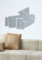 Miroir adh�sif puzzle graphique