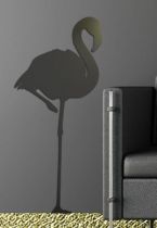 miroir oiseau flamant rose