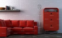 miroir retro lampadaire