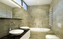 miroir design jet eau