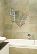 miroir decoratif gouttes eau