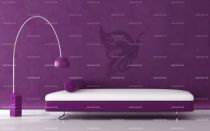 miroir adhesif papillon