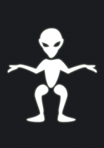 Sticker Alien